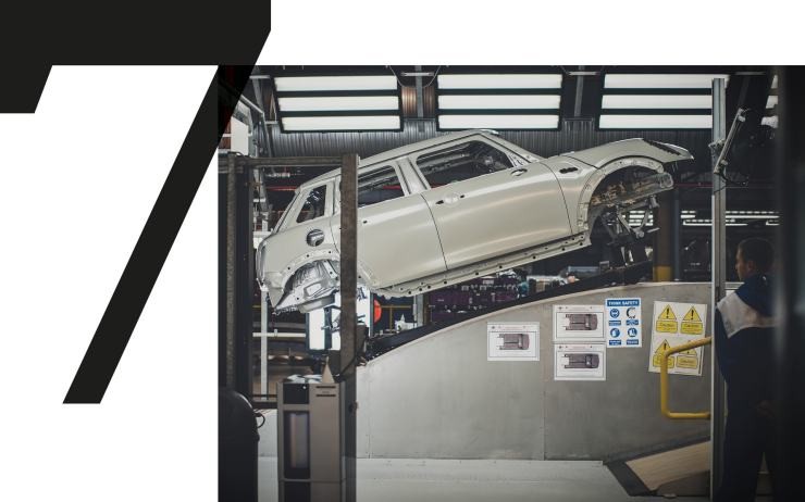 MINI production line using 41% less electricity